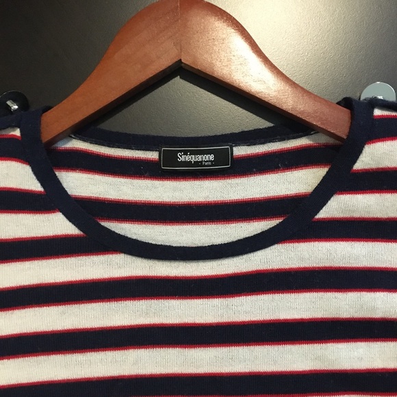 Sinequanone Paris women’s striped sweater size S - Picture 11 of 12